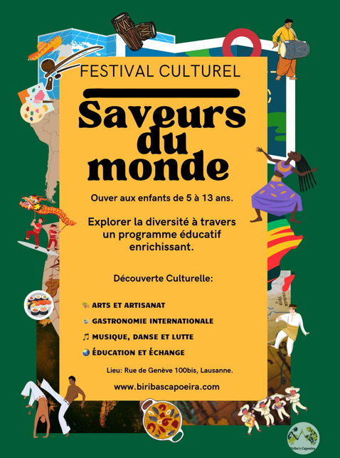 affiche du festival saveurs du monde