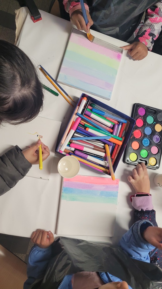 projet eco-artistique avec des enfants