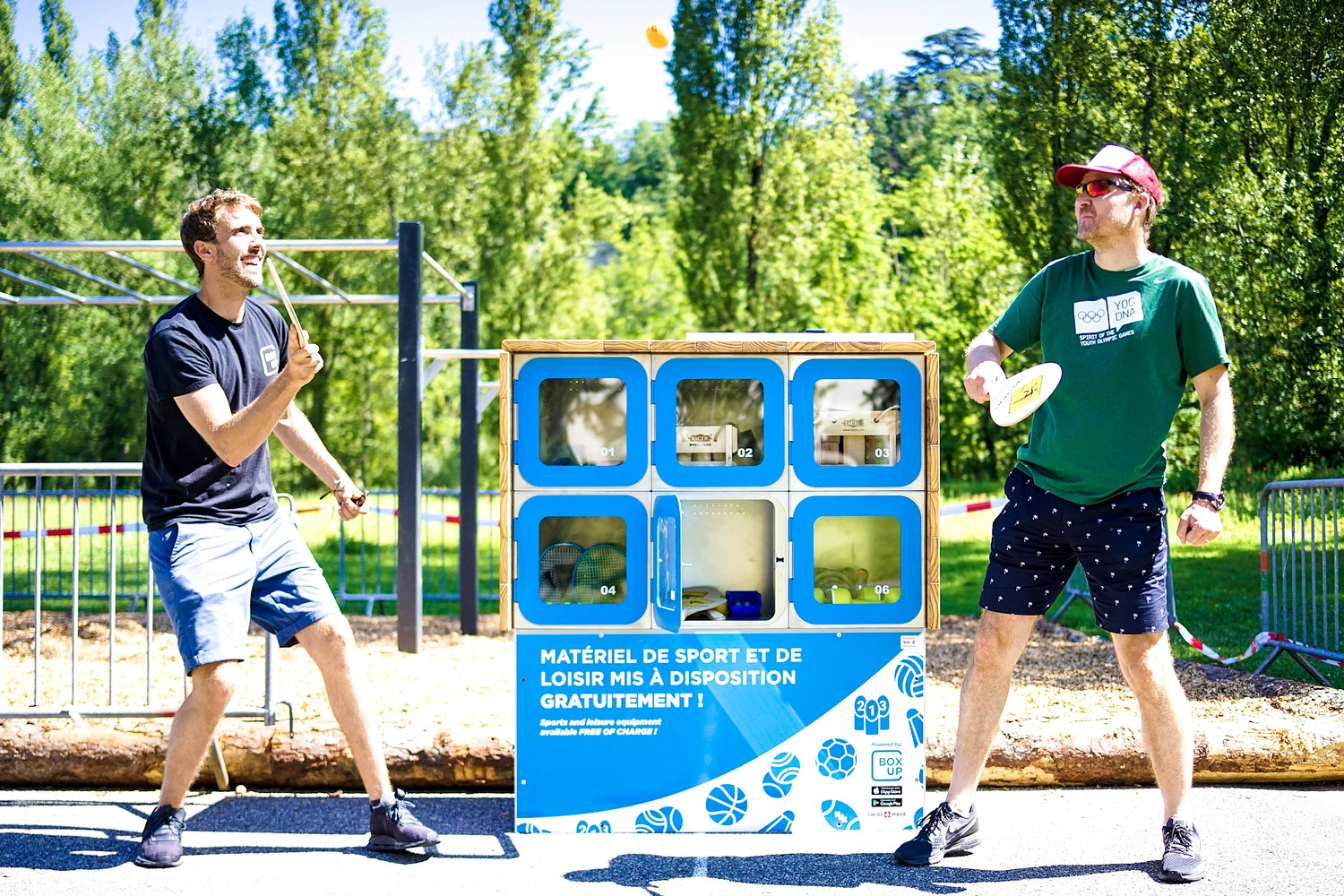 Image média: Ping-pong, pétanque, foot et basket aux Fiches Nord!