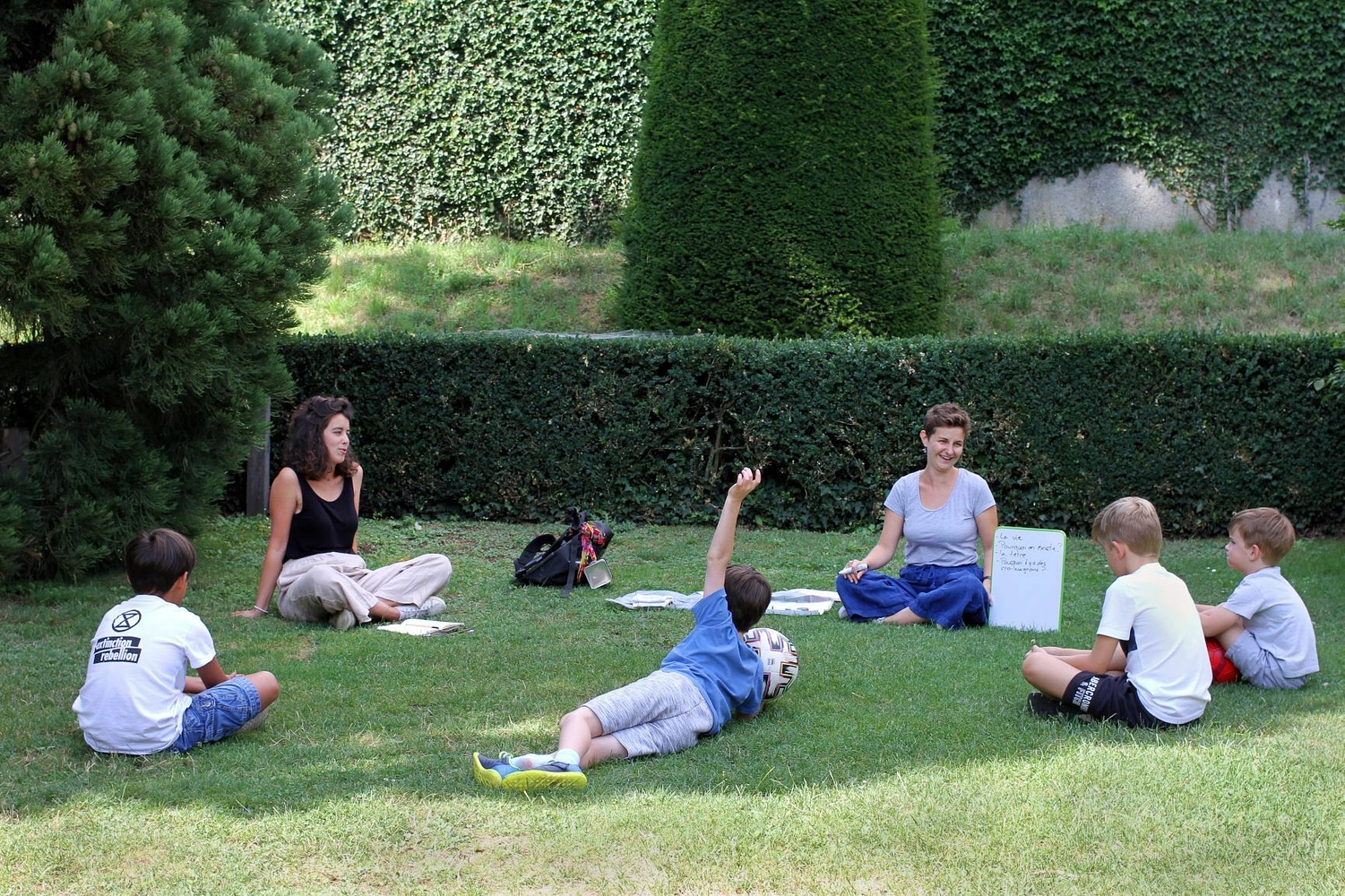 Image média: Philosopher au vert : Ateliers de philosophie itinérants