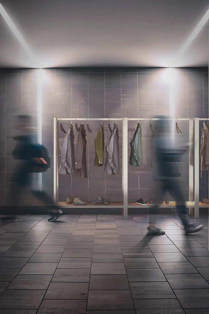 Image média: Vêtements suspendus