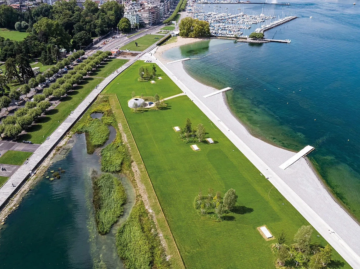 Media picture: Quai d’Ouchy: Let’s restore access to the lake for everyone