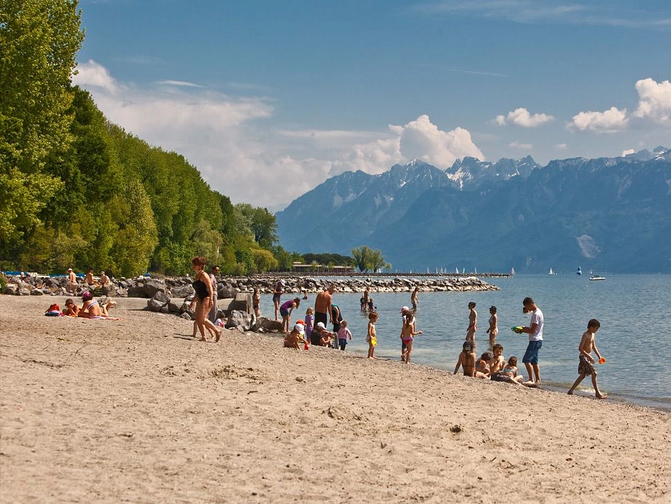 Image média: Plage de Vidy