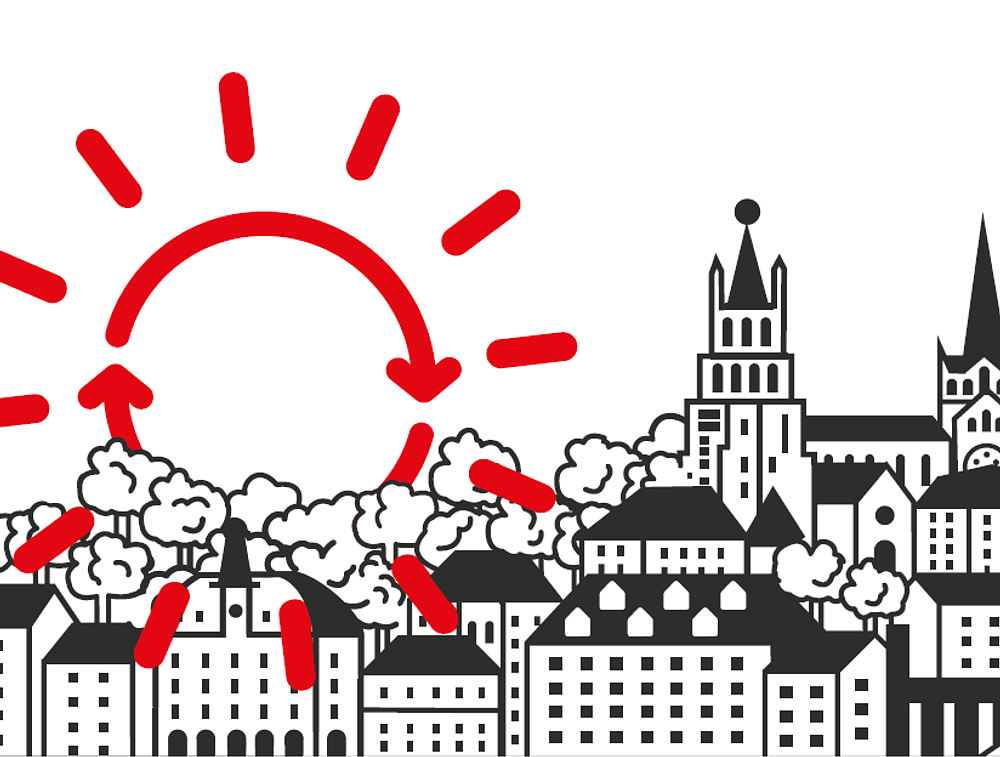 Pressebild: Klimaplan von Lausanne