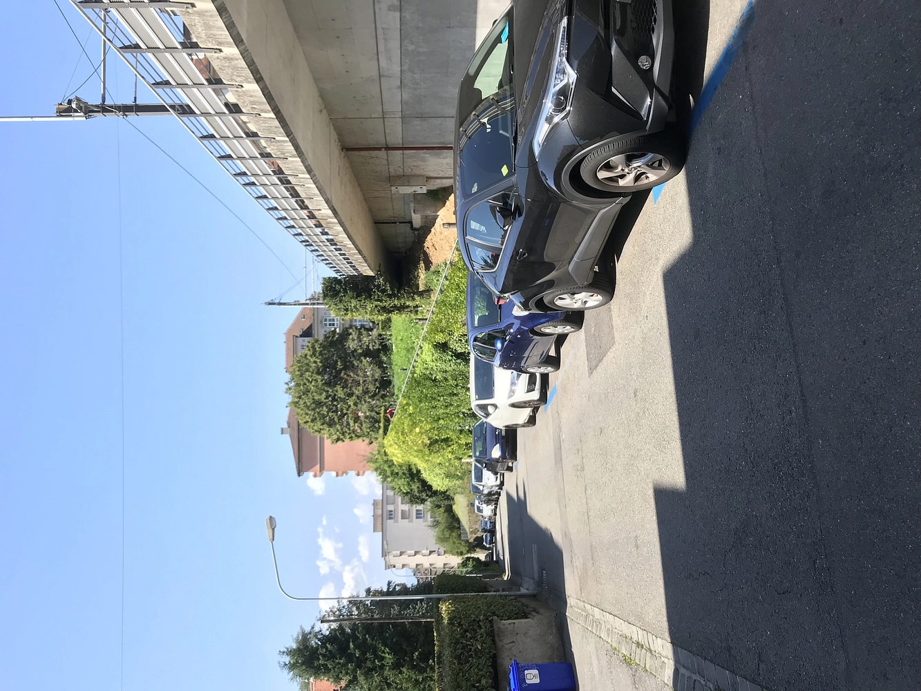 Media picture: Redevelopment of the Clochetons and Renens Trails