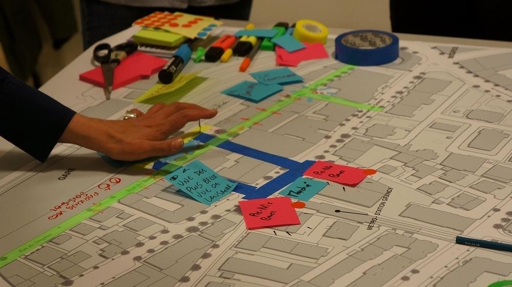 Image média: Espaces publics sous-gare